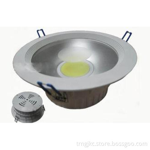 Aluminum 2000lm 1pcs * 20W COB LED Downlight 50000h Long Li
